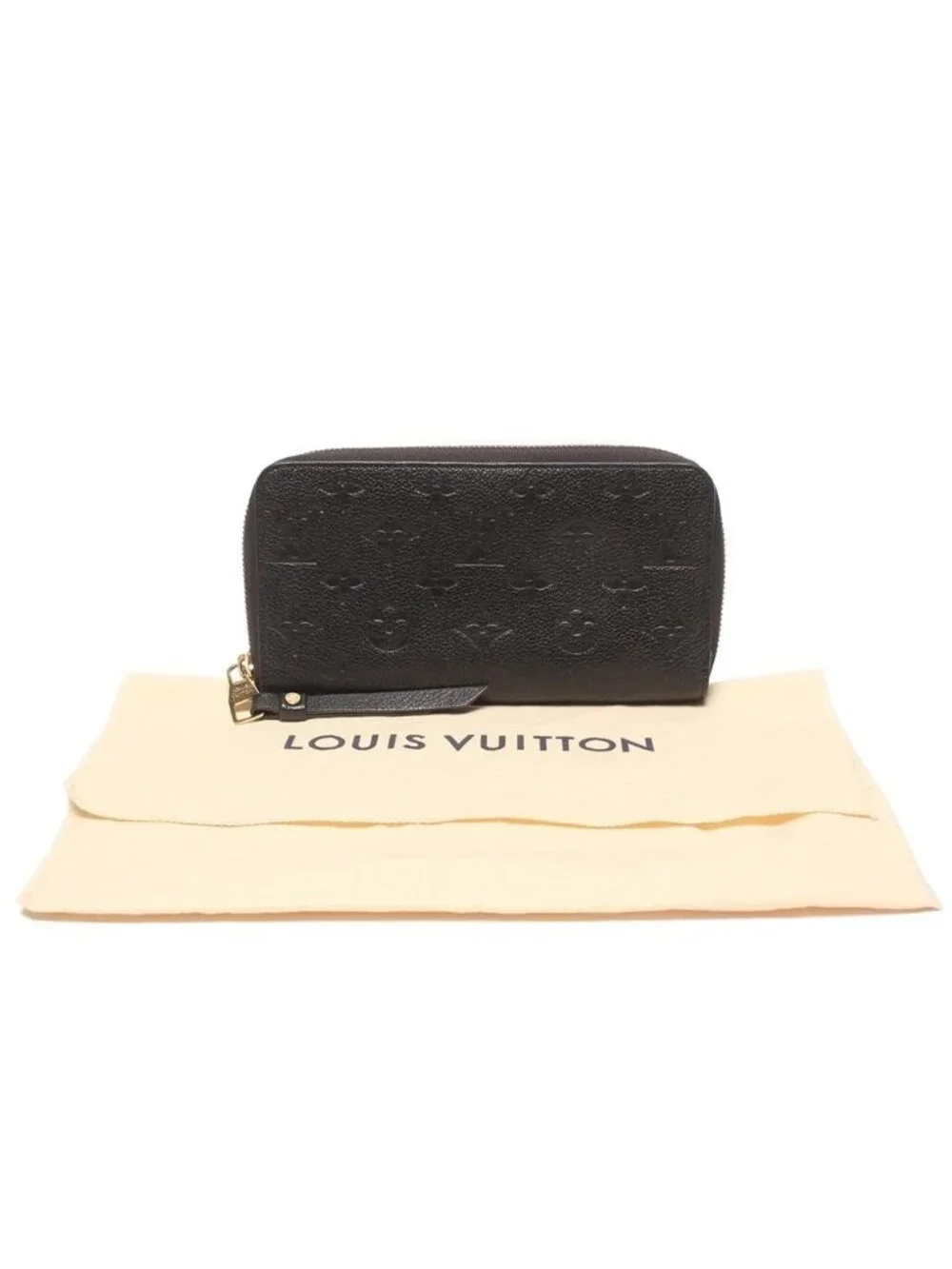 Louis Vuitton Zip Around Wallet Portefeuille Monogram Empreinte